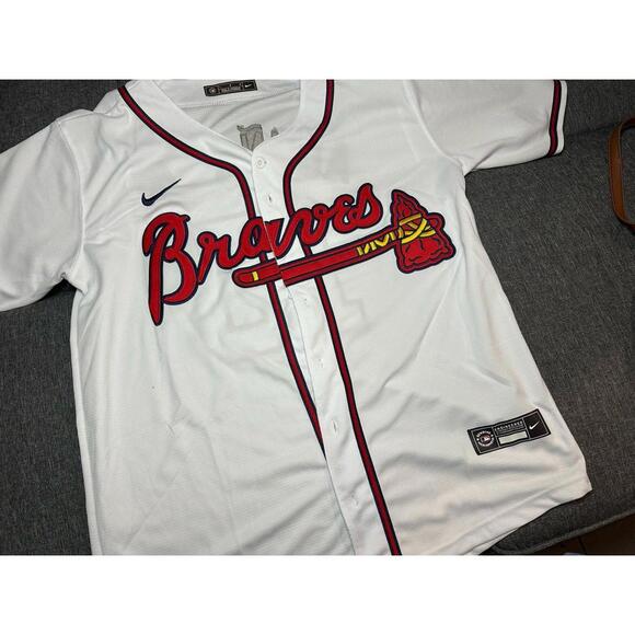 Nike Ronald Acuna Atlanta Braves Jersey SIZE: LARGE - Picture 3 of 5